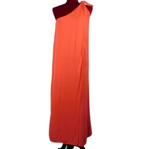 Mara Hoffman Camilla One Tie Shoulder Swim Cover up Dress C-137